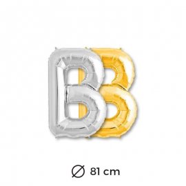 Ballon Lettre B en Mylar 81cm Ballon Lettre B en Mylar 81cm