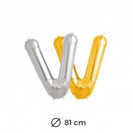 Ballon Lettre V en Mylar 81cm