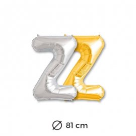 Ballon Lettre Z en Mylar 81cm