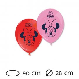 8 Ballons de 28 cm Minnie Mouse