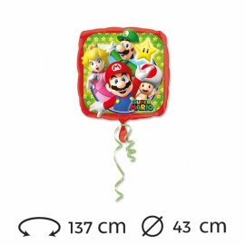 Ballon Mylar Super Mario 43 cm