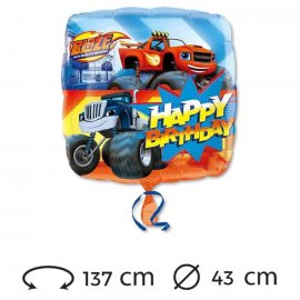 Ballon Happy Birthday Blaze Mylar 43 cm