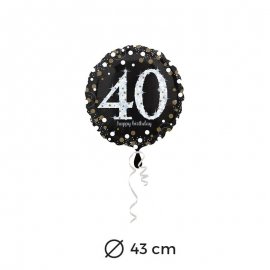 Ballon Chic 40 ans 43 cm