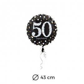 Ballon Chic 50 ans 43 cm