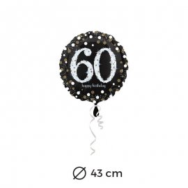 Ballon Chic 60 ans 43 cm