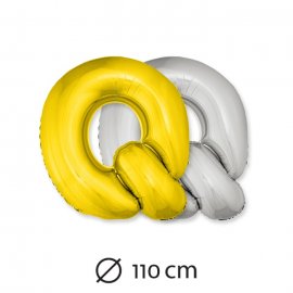 Ballon Lettre Q Mylar 110 cm