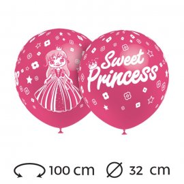 Ballons Sweet Princess 32 cm