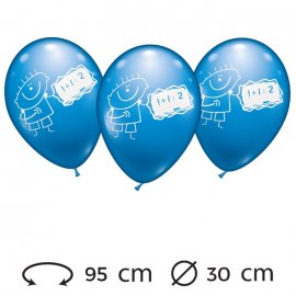 Ballons Maths pour Garçons 30 cm