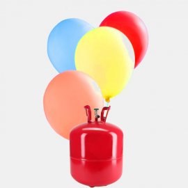 Bouteille Helium Grande avec 50 ballons de Baudruche